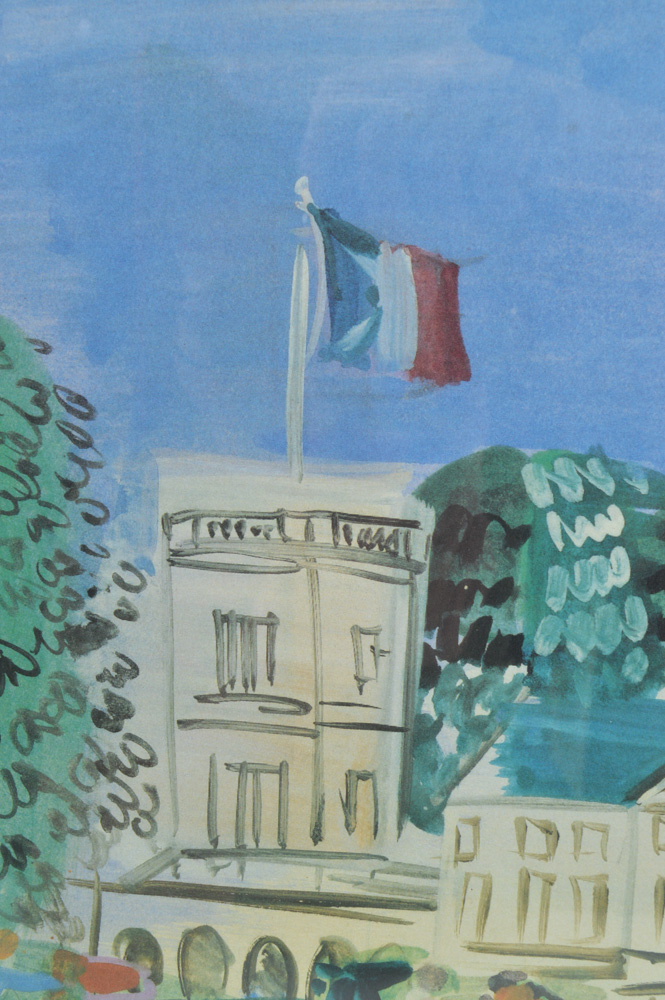 After Raoul Dufy Offset Lithograph "Polo"