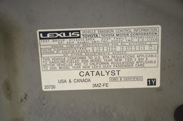 2005 Lexus ES330 Sedan