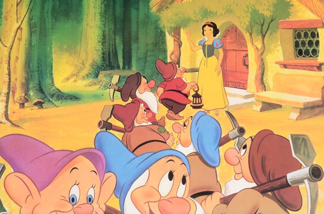 Four One-Sheet Theatrical Posters for Disney Princess Movies