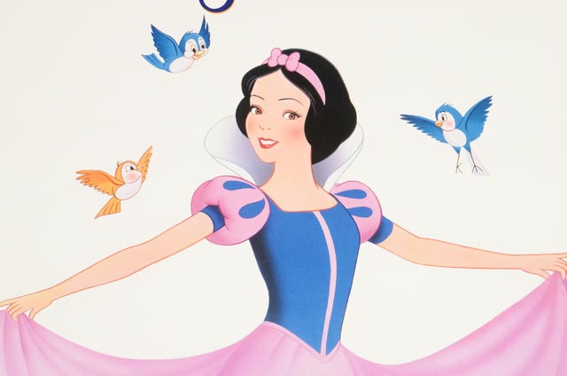 Four One-Sheet Theatrical Posters for Disney Princess Movies