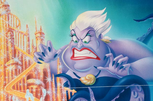 Four One-Sheet Theatrical Posters for Disney Princess Movies