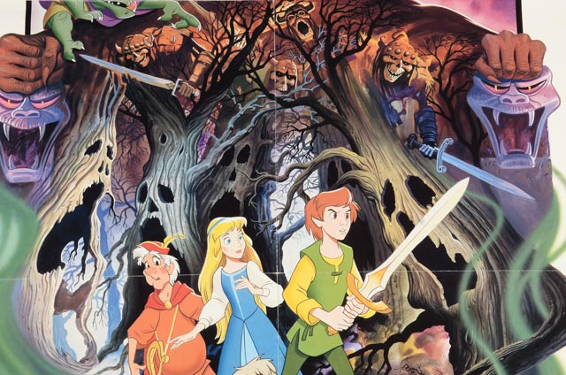 Four One-Sheet Theatrical Posters for Walt Disney Movies