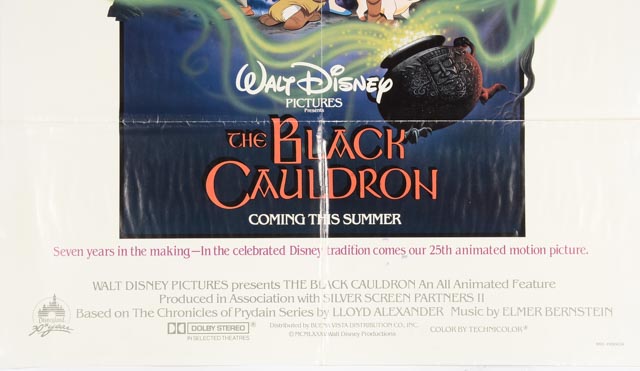 Four One-Sheet Theatrical Posters for Walt Disney Movies
