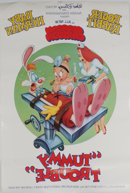 Four One-Sheet Theatrical Posters for Walt Disney Movies