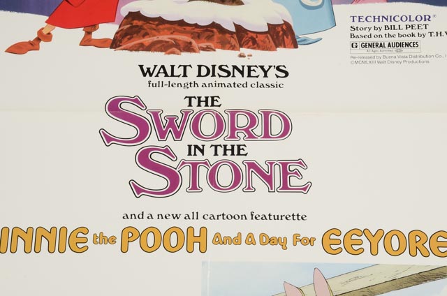 Four One-Sheet Theatrical Posters for Walt Disney Movies