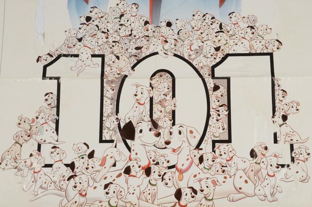 Four One-Sheet Theatrical Posters for Walt Disney Movies