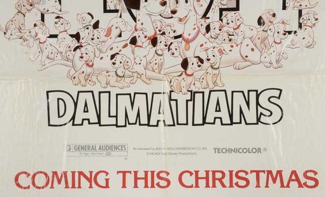 Four One-Sheet Theatrical Posters for Walt Disney Movies