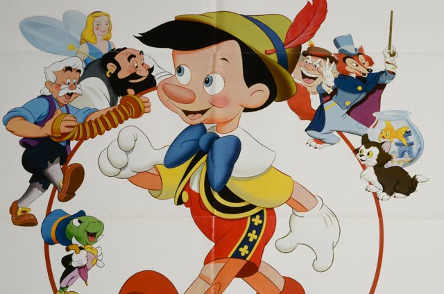 Four One-Sheet Theatrical Posters for Walt Disney Movies