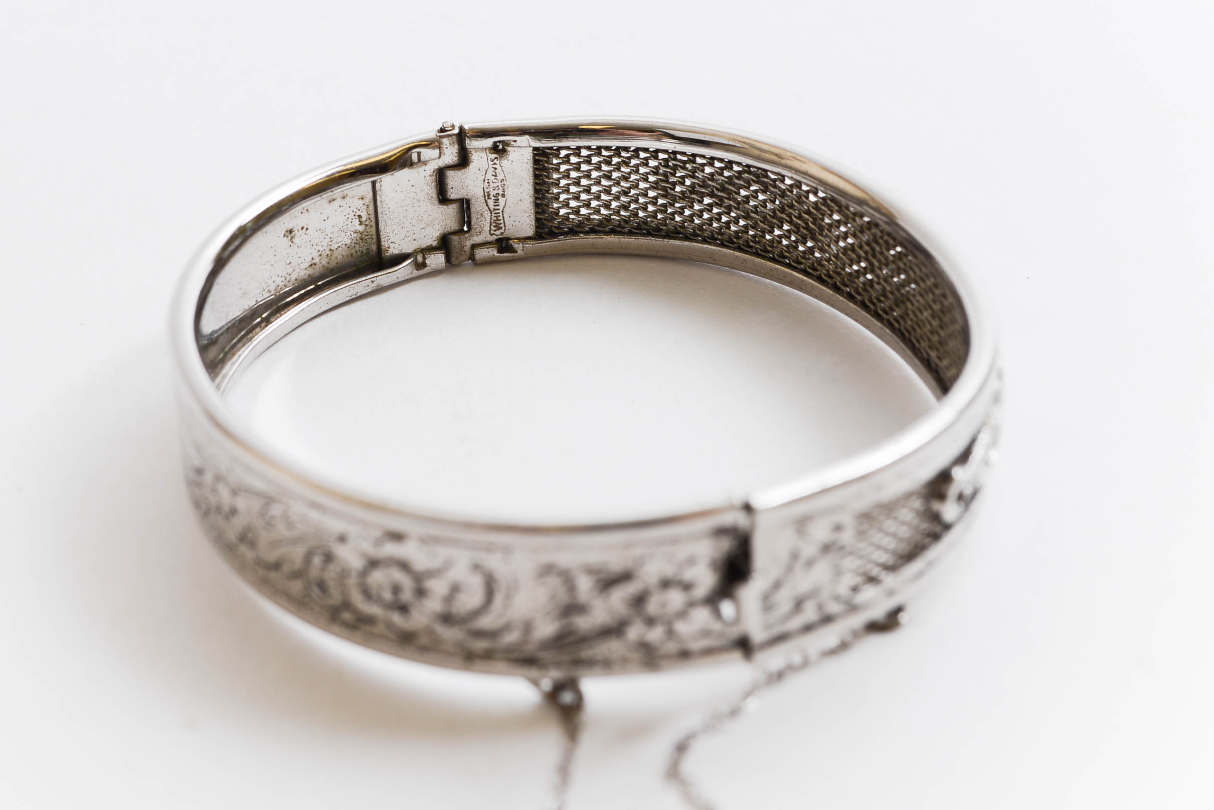 Vintage Whiting and Davis Hematite Jewelry Set