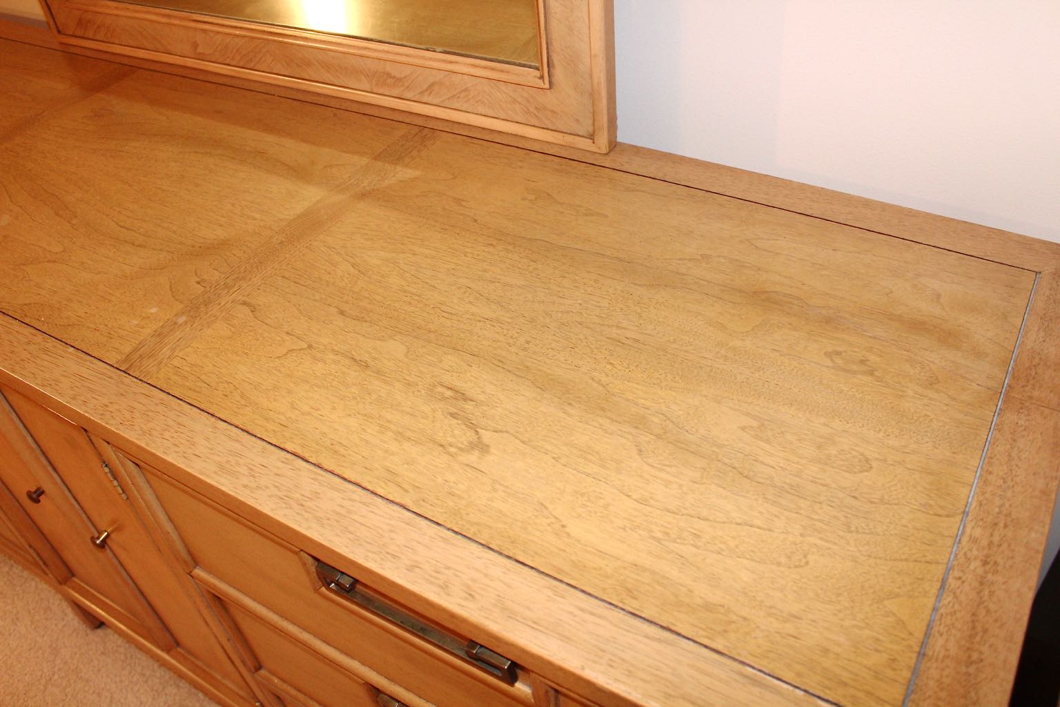 Mid Century Modern American of Martinsville Dresser with Mirror