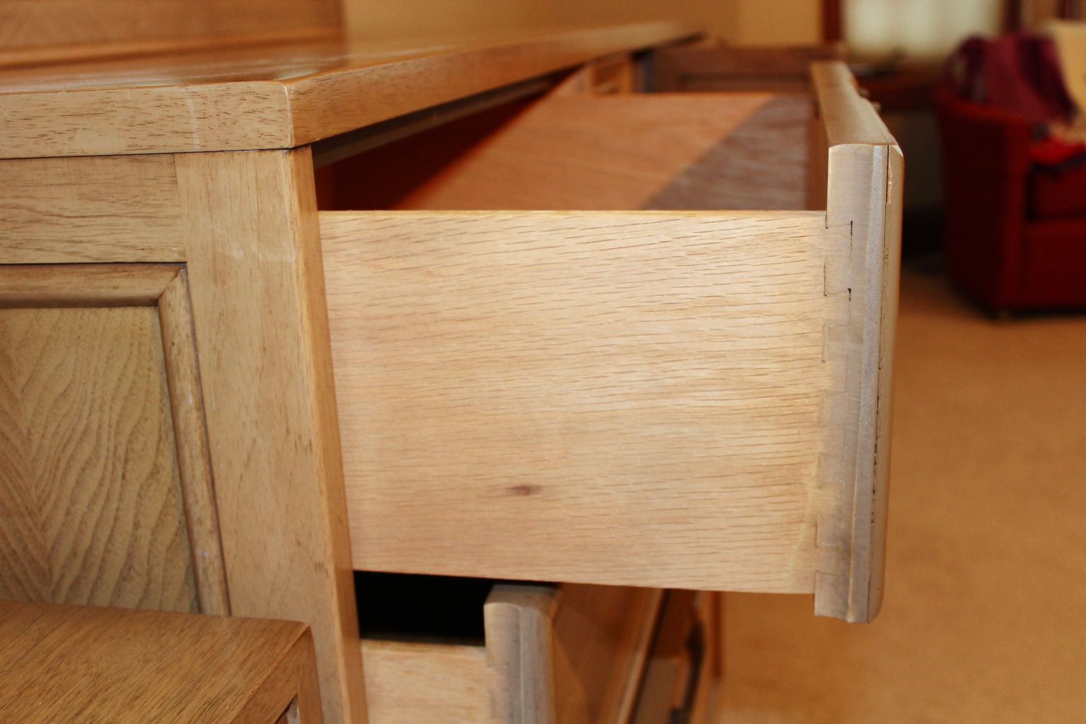 Mid Century Modern American of Martinsville Dresser with Mirror