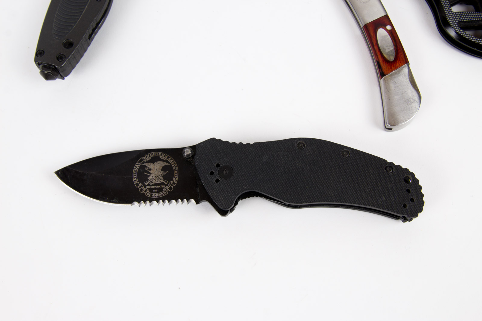 Smith & Wesson and NRA Pocket Knife Set