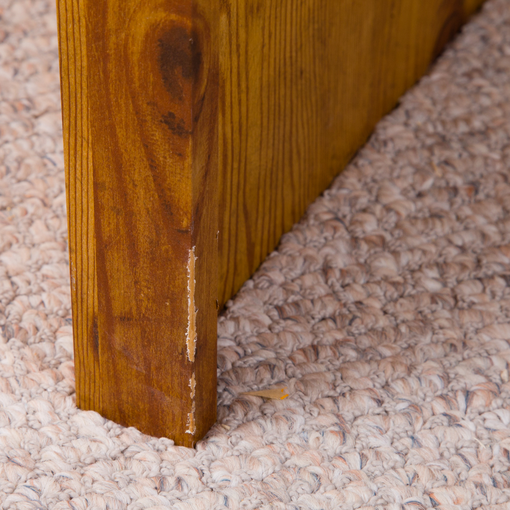 Knotty Pine Computer Office Desk