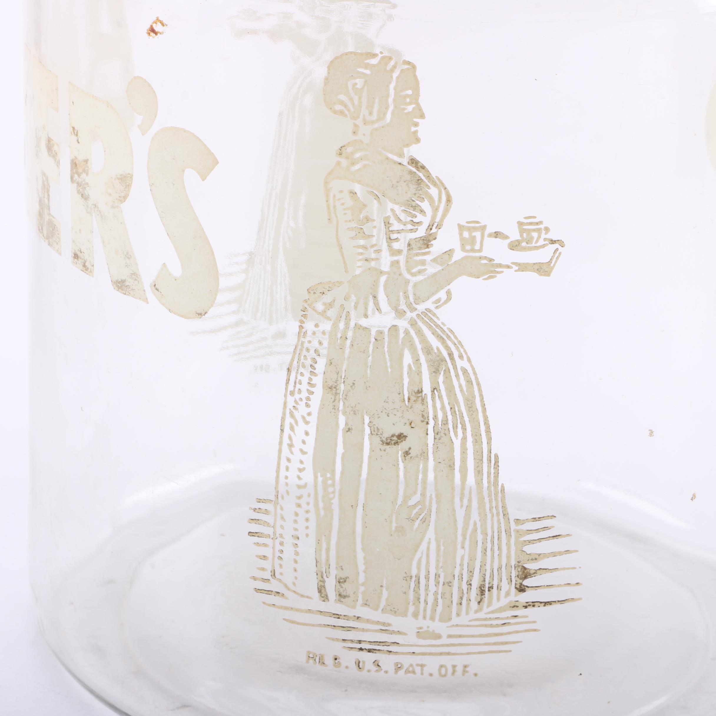 Vintage Baker's Chocolate Jar and Planters Peanuts Lid