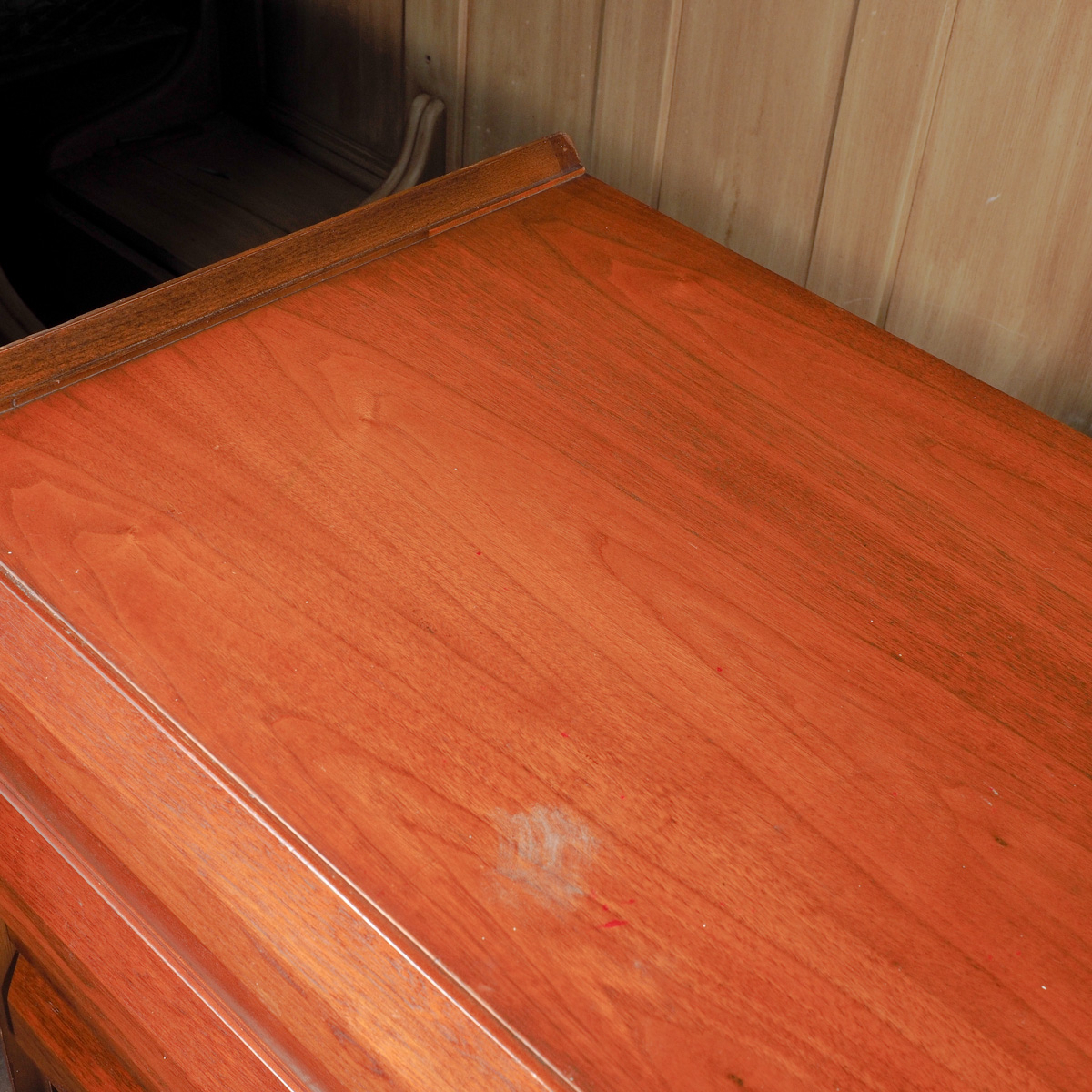 Mid Century Modern Wooden Chest of Drawers By Lane