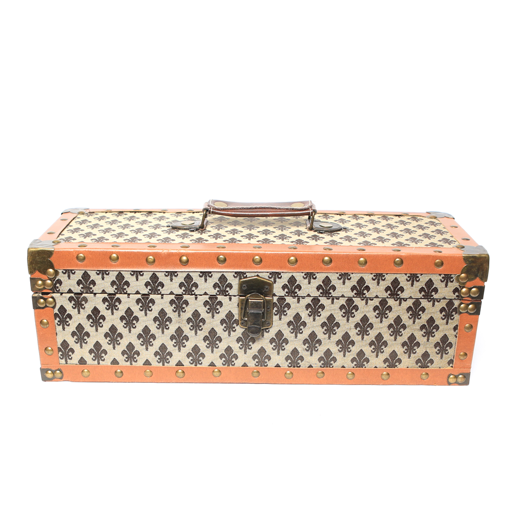 Fleur de Lis Luggage Box