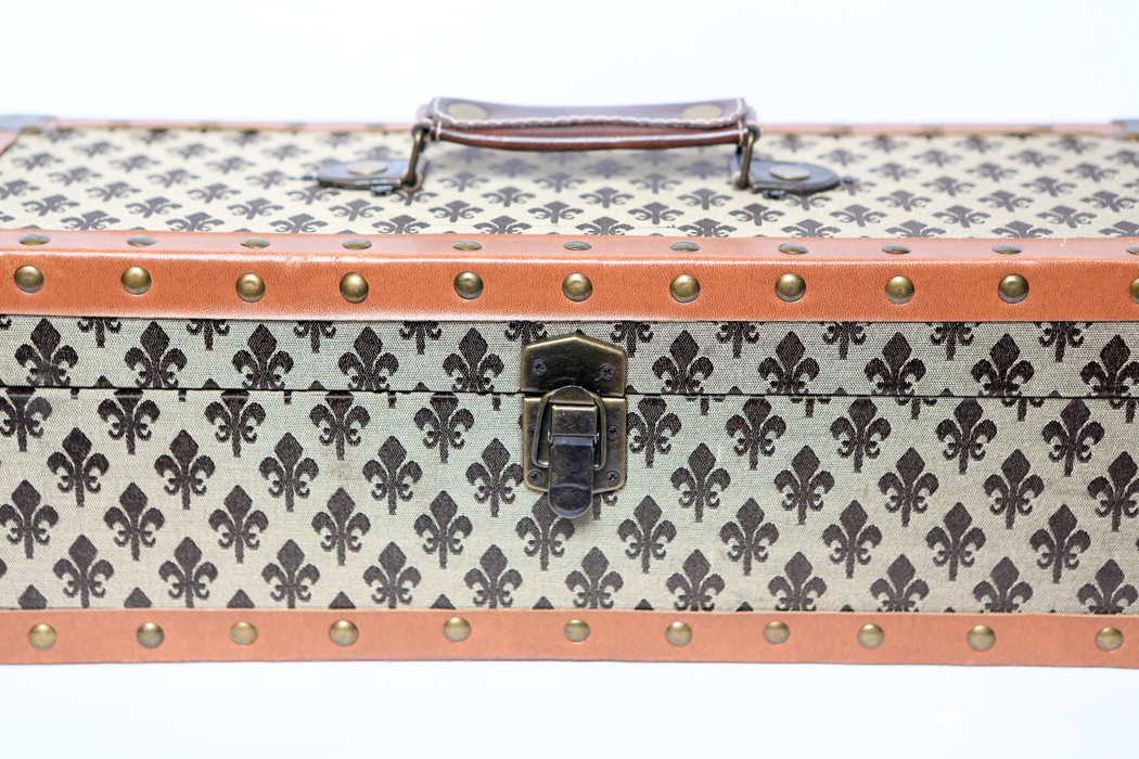 Fleur de Lis Luggage Box