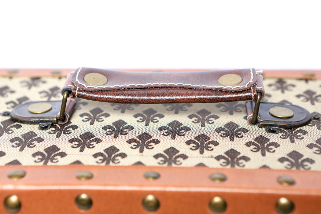 Fleur de Lis Luggage Box