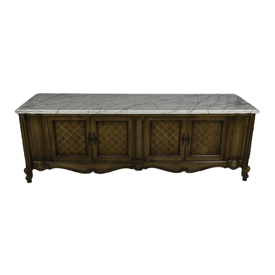 Vintage French Provincial Style Credenza