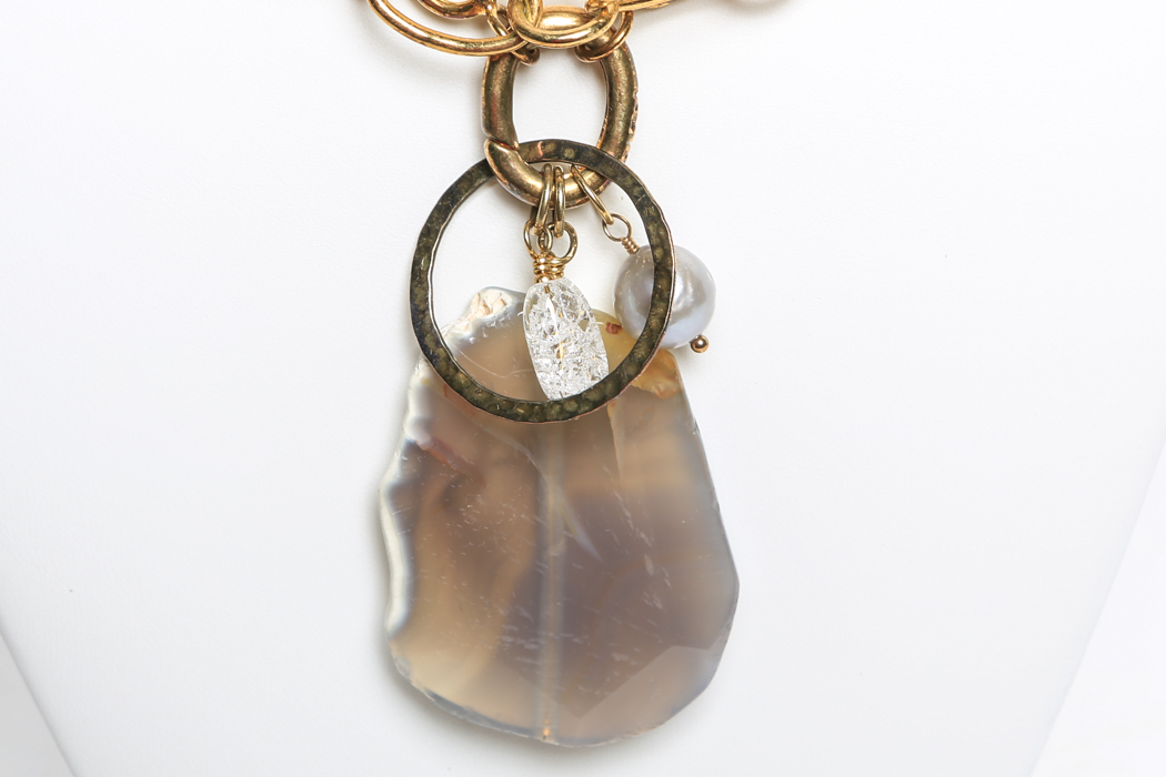 Stone Necklace by Kane & Zach King