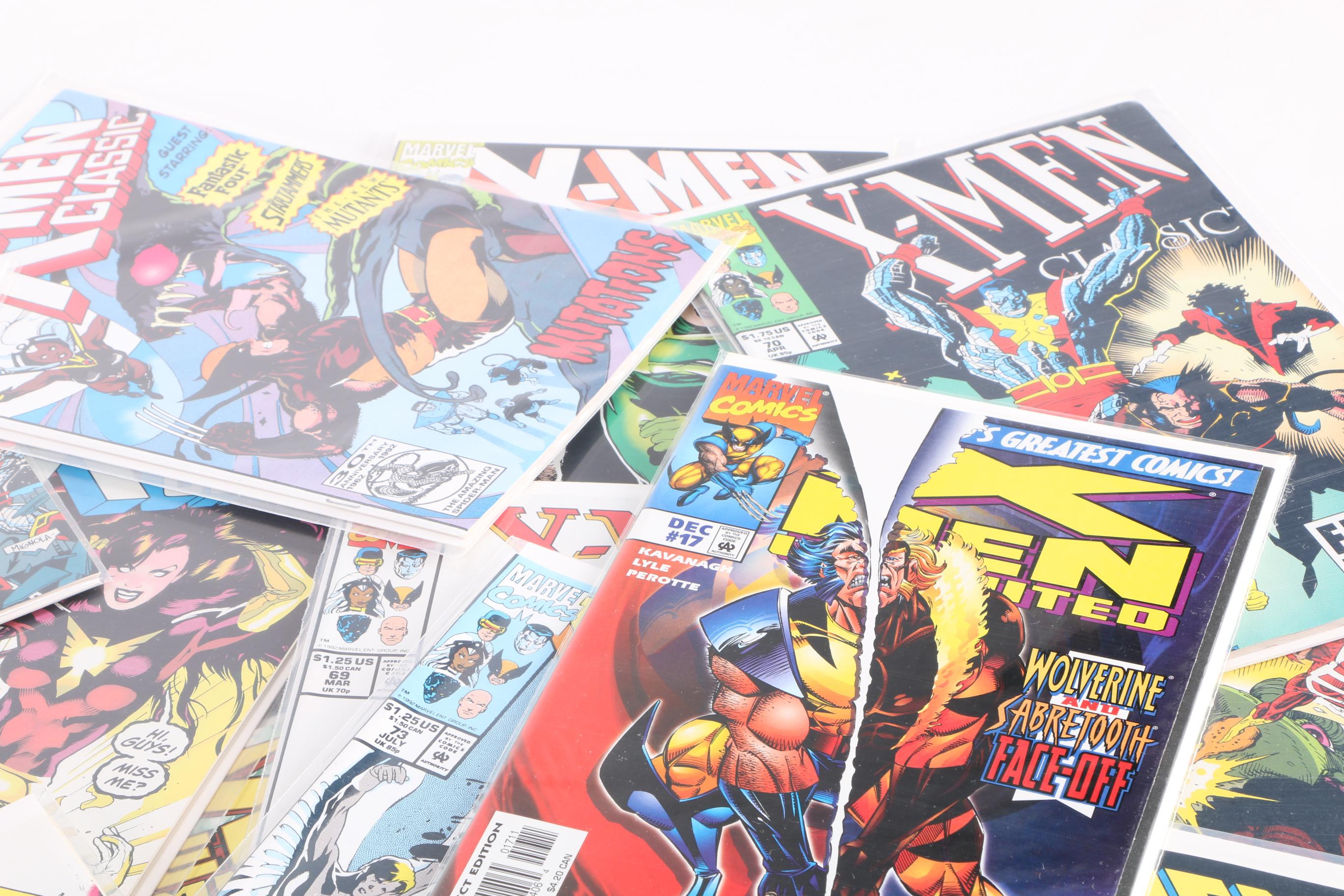Modern Age "X-Men" Comics Featuring Issue One of 1991 Reboot