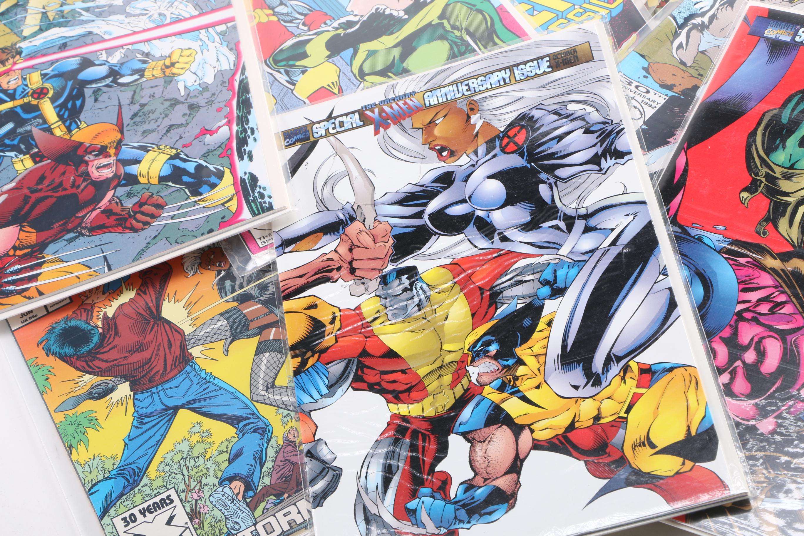 Modern Age "X-Men" Comics Featuring Issue One of 1991 Reboot