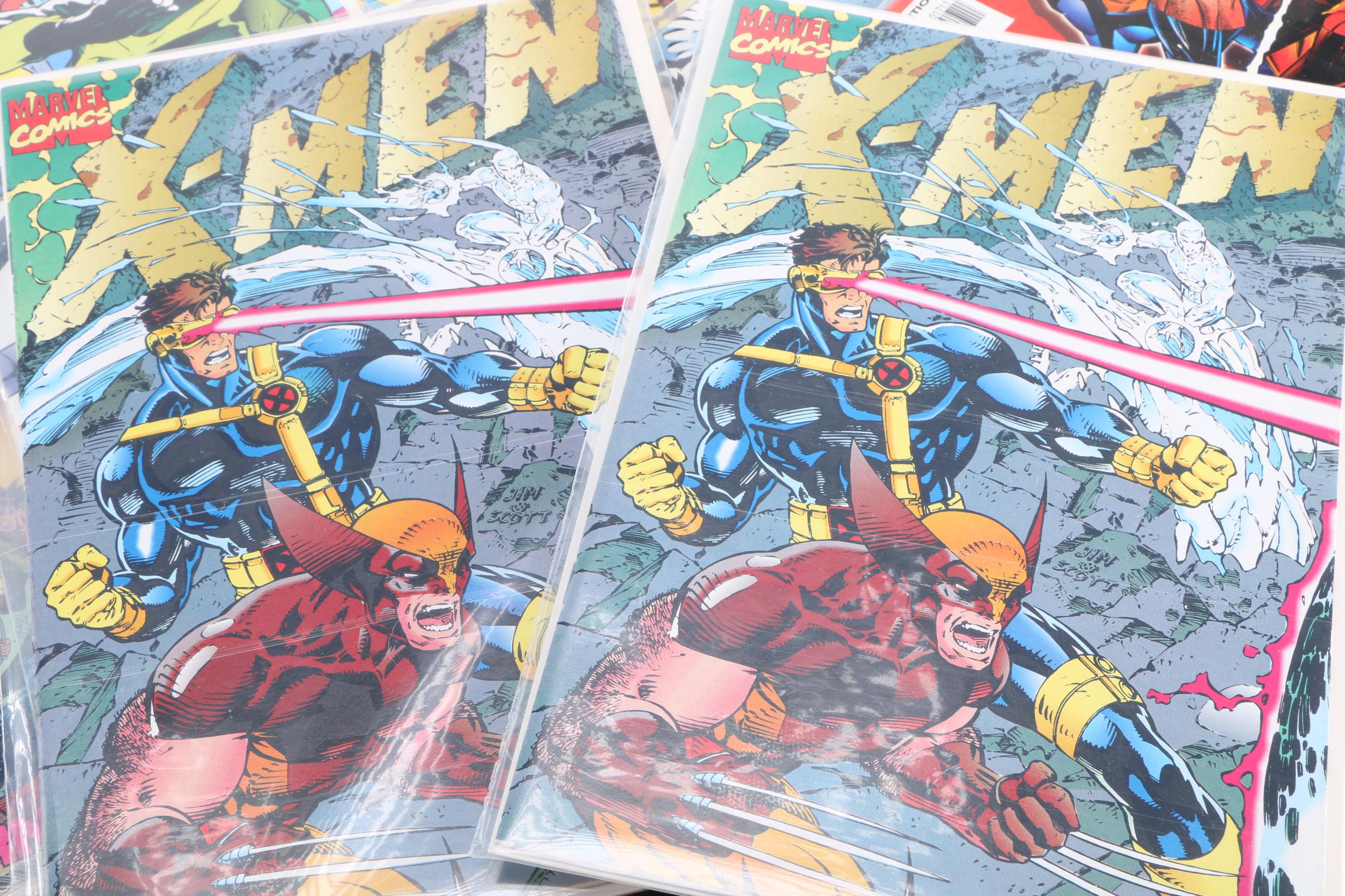 Modern Age "X-Men" Comics Featuring Issue One of 1991 Reboot