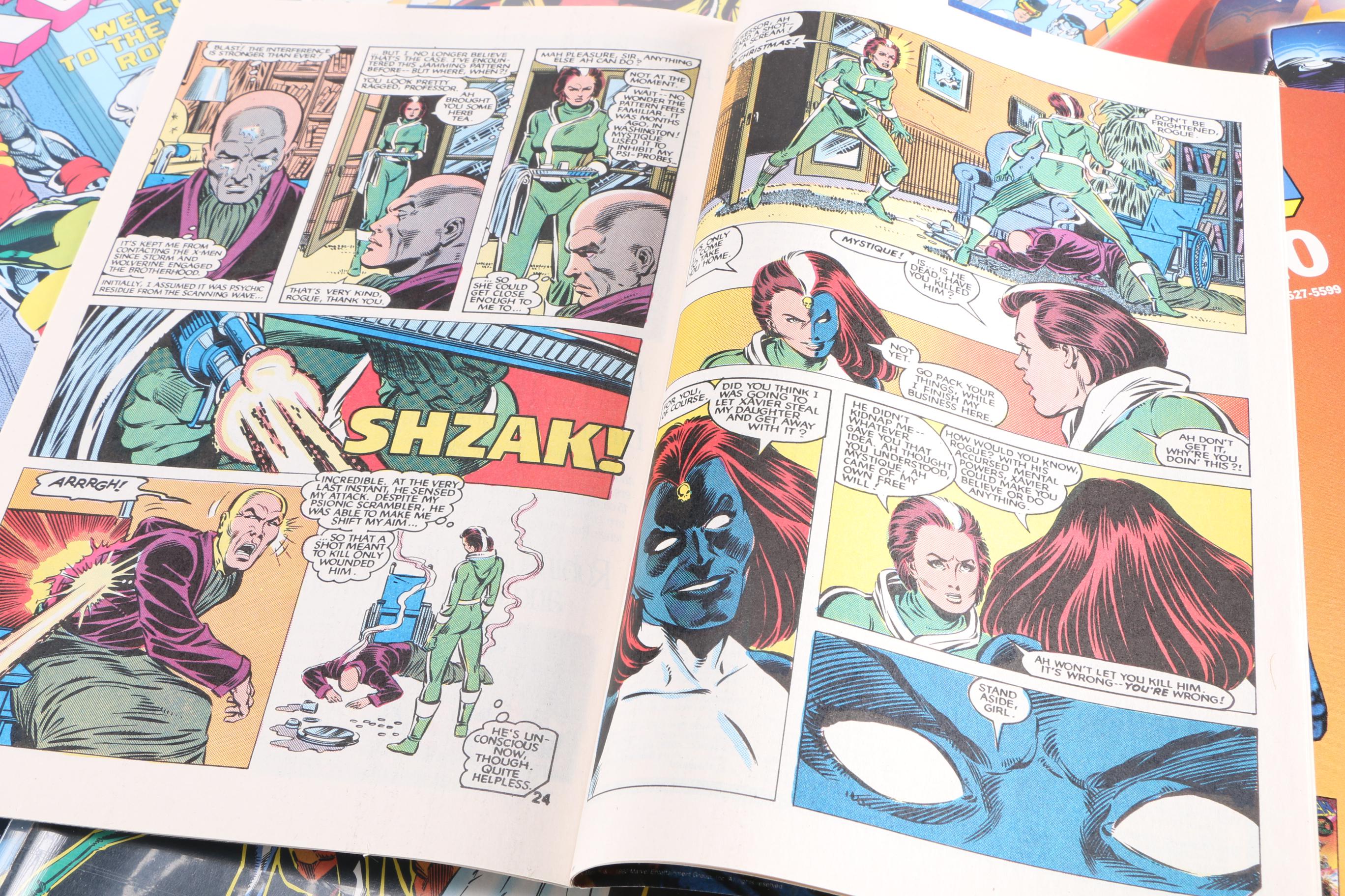 Modern Age "X-Men" Comics Featuring Issue One of 1991 Reboot