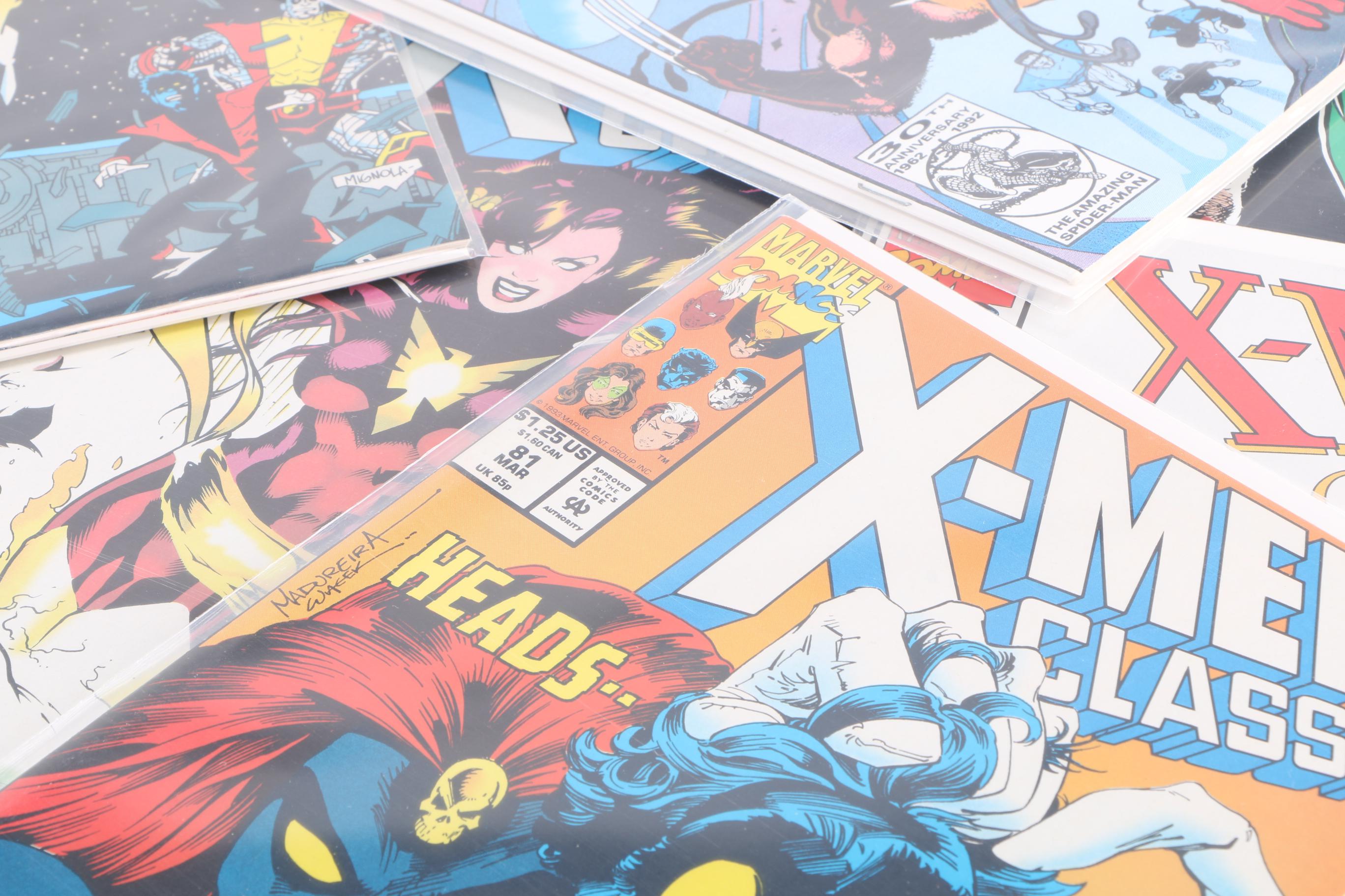 Modern Age "X-Men" Comics Featuring Issue One of 1991 Reboot