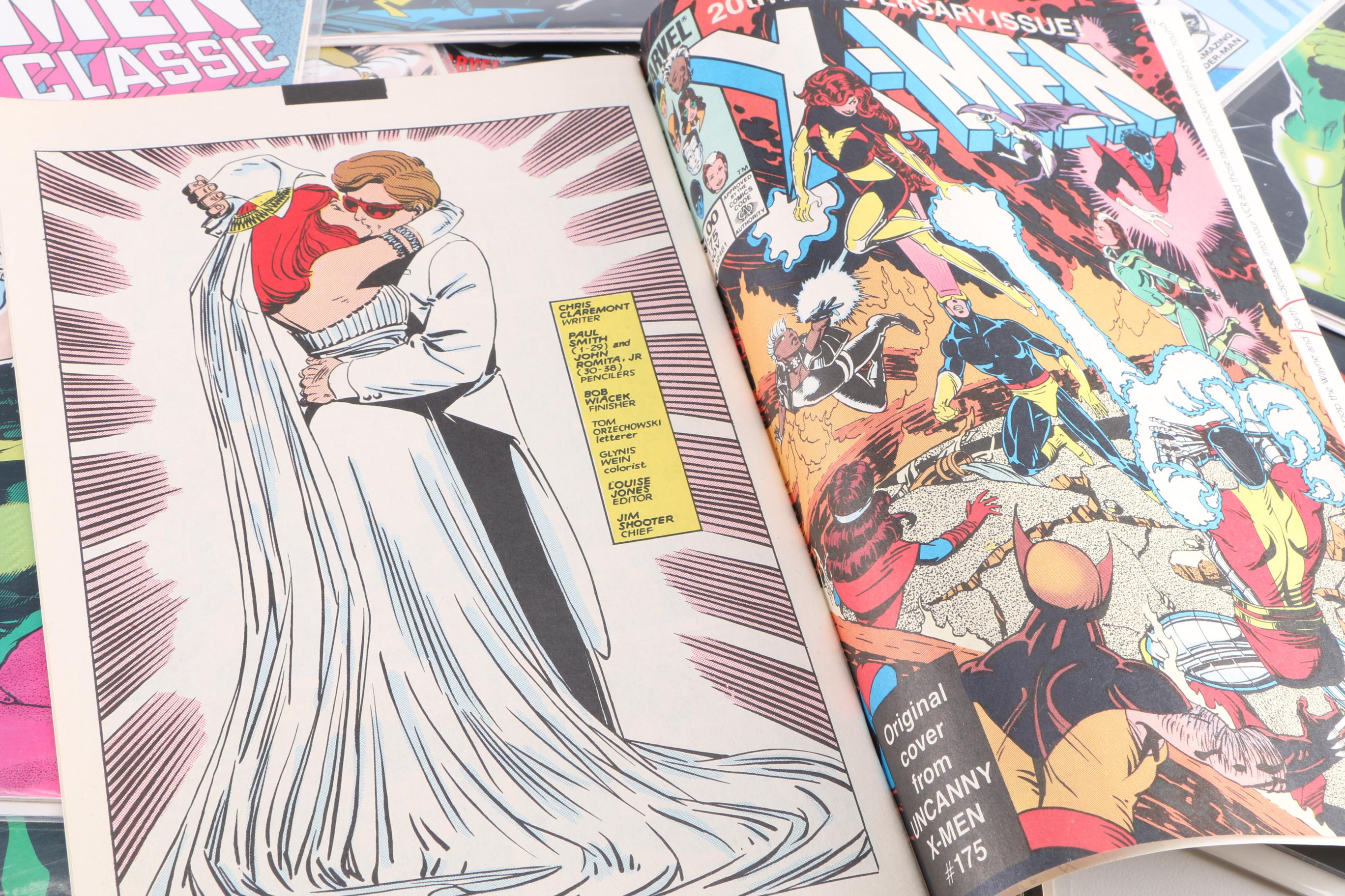 Modern Age "X-Men" Comics Featuring Issue One of 1991 Reboot