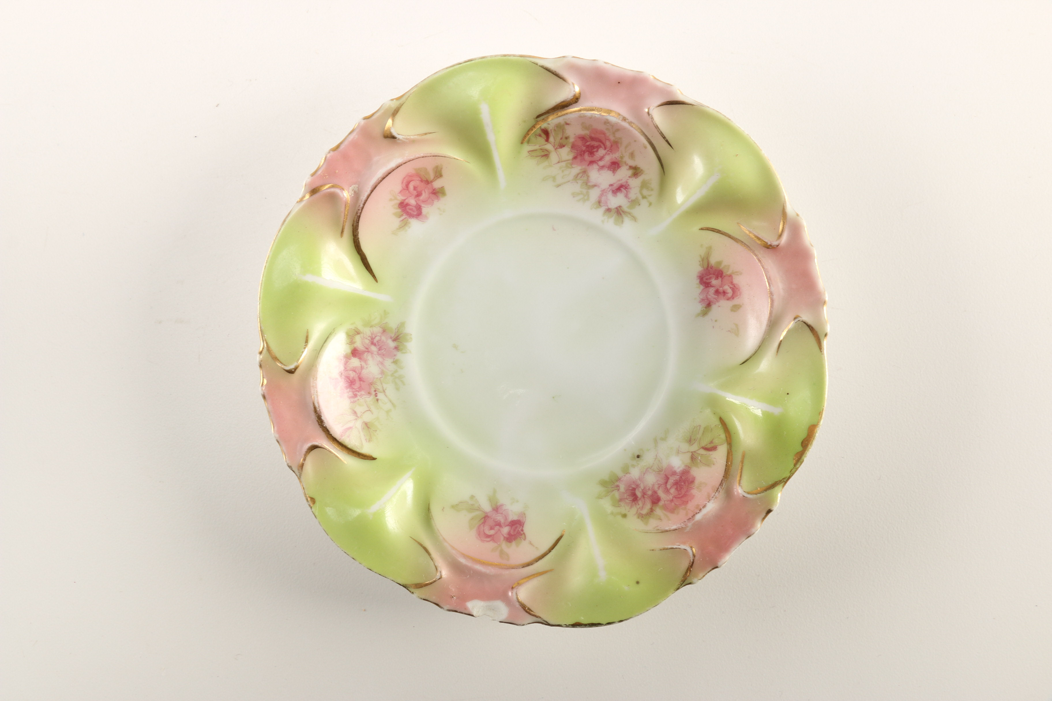 Vintage Rose Motif Dish Assortment