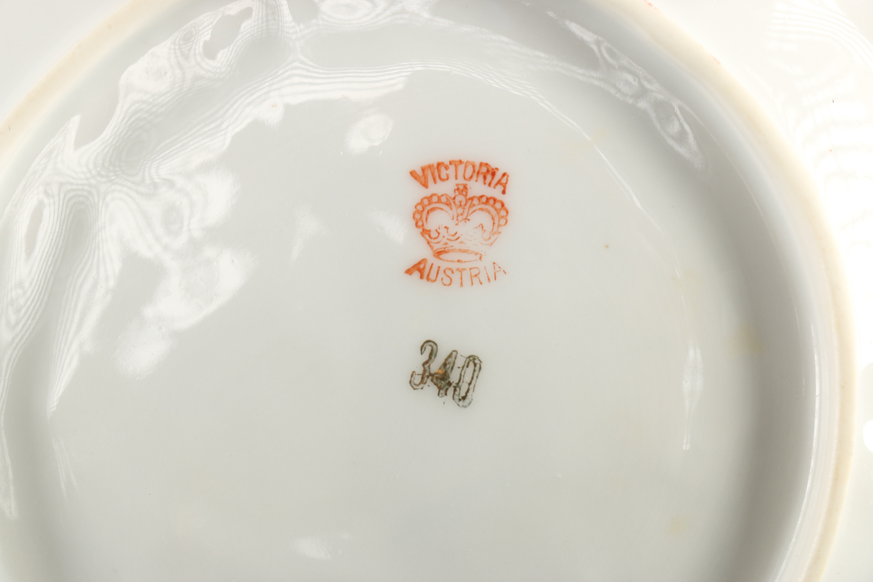 Vintage Rose Motif Dish Assortment