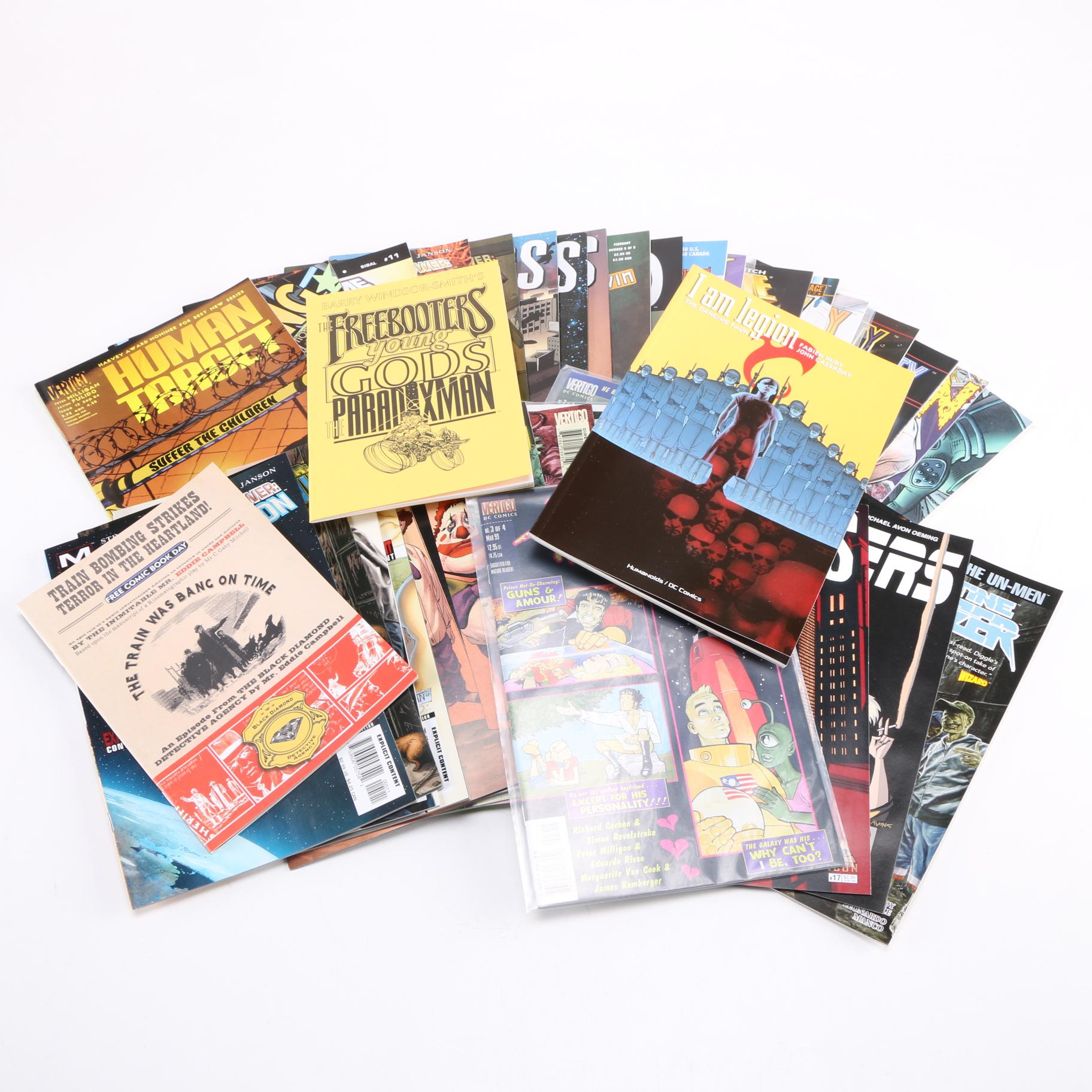 Assortment of Modern Graphic Novels