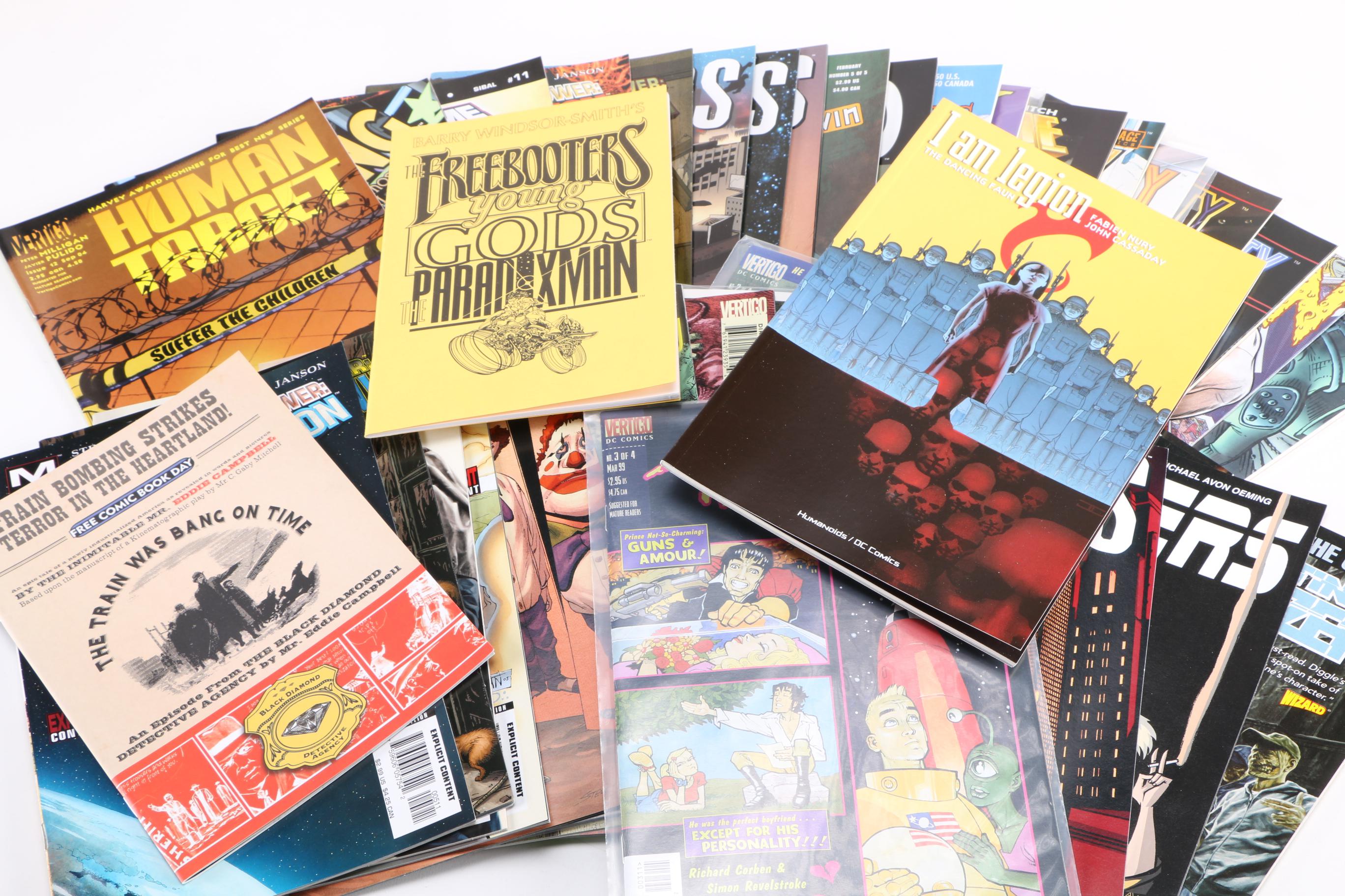 Assortment of Modern Graphic Novels