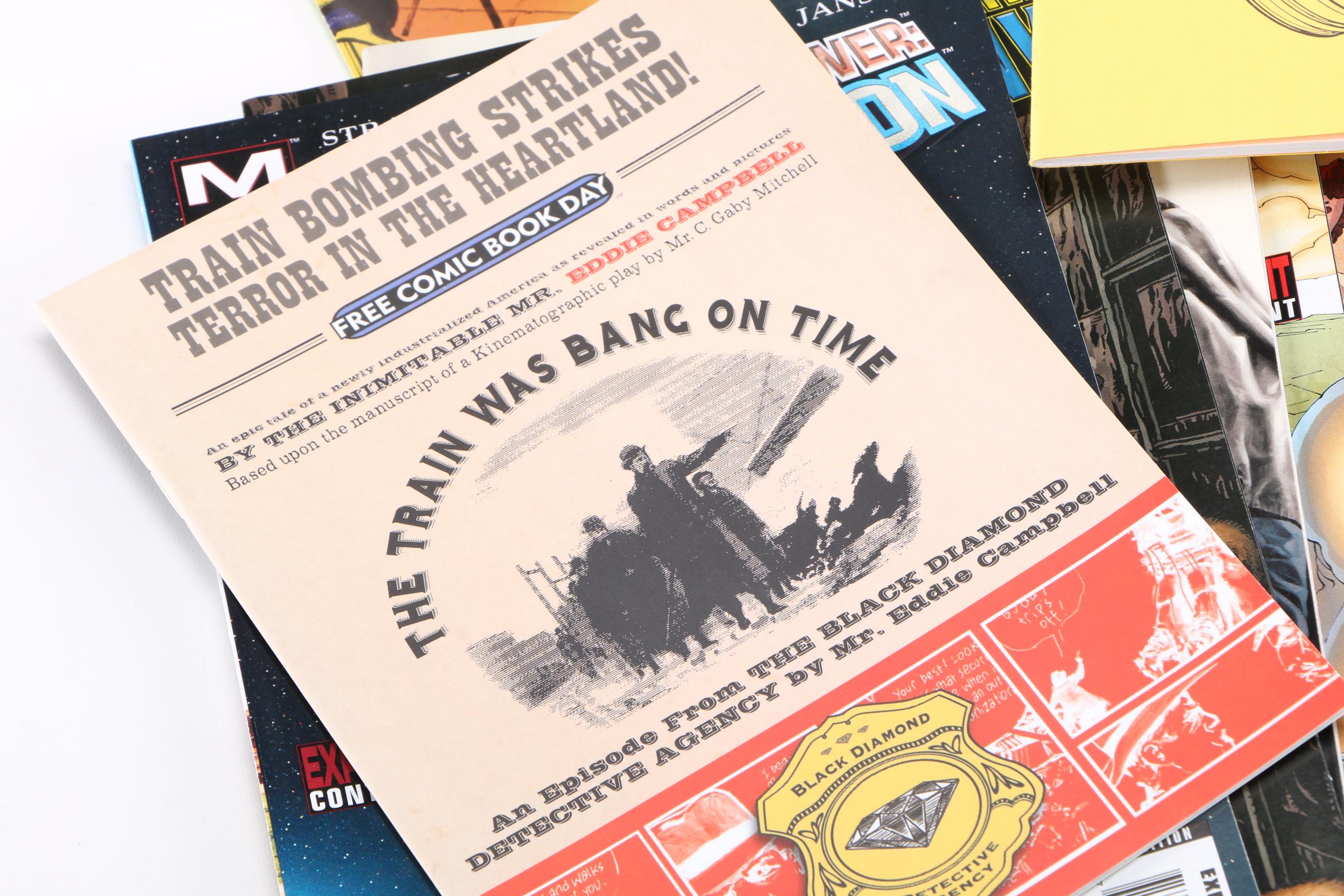 Assortment of Modern Graphic Novels