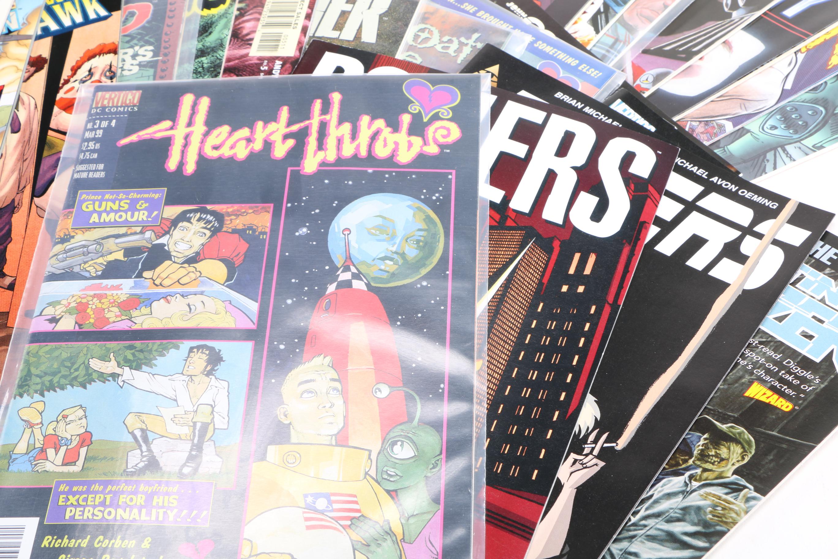 Assortment of Modern Graphic Novels