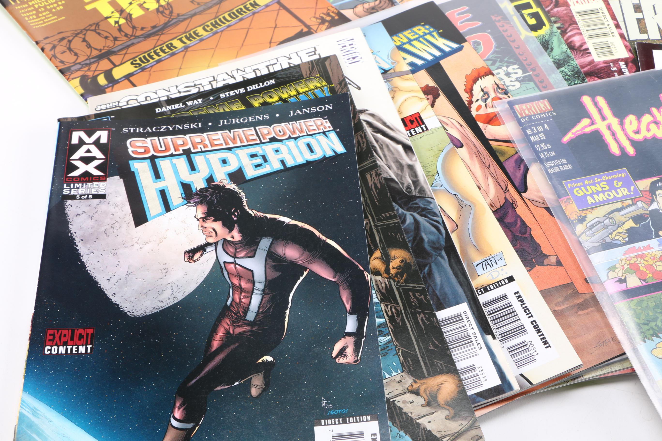 Assortment of Modern Graphic Novels