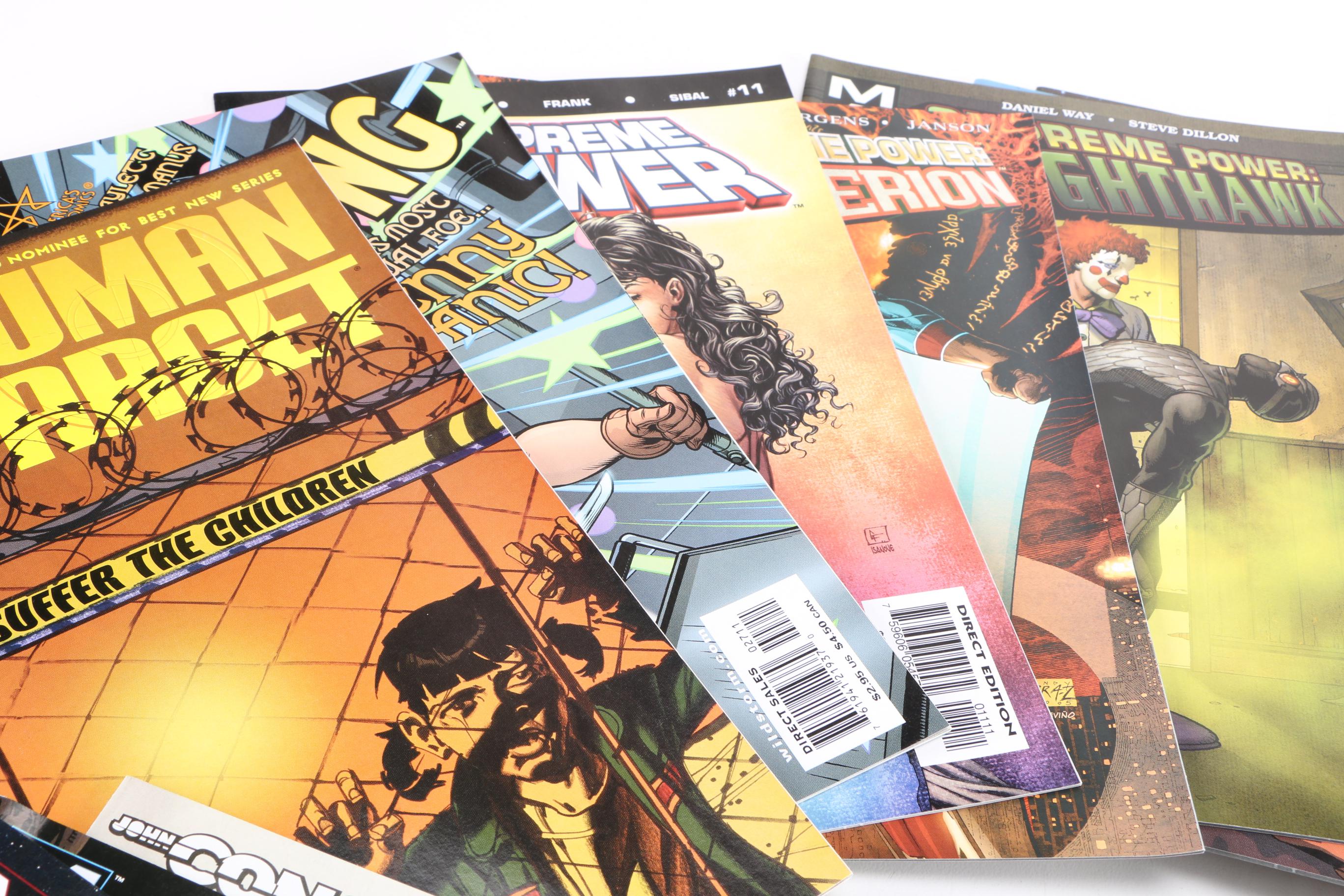 Assortment of Modern Graphic Novels