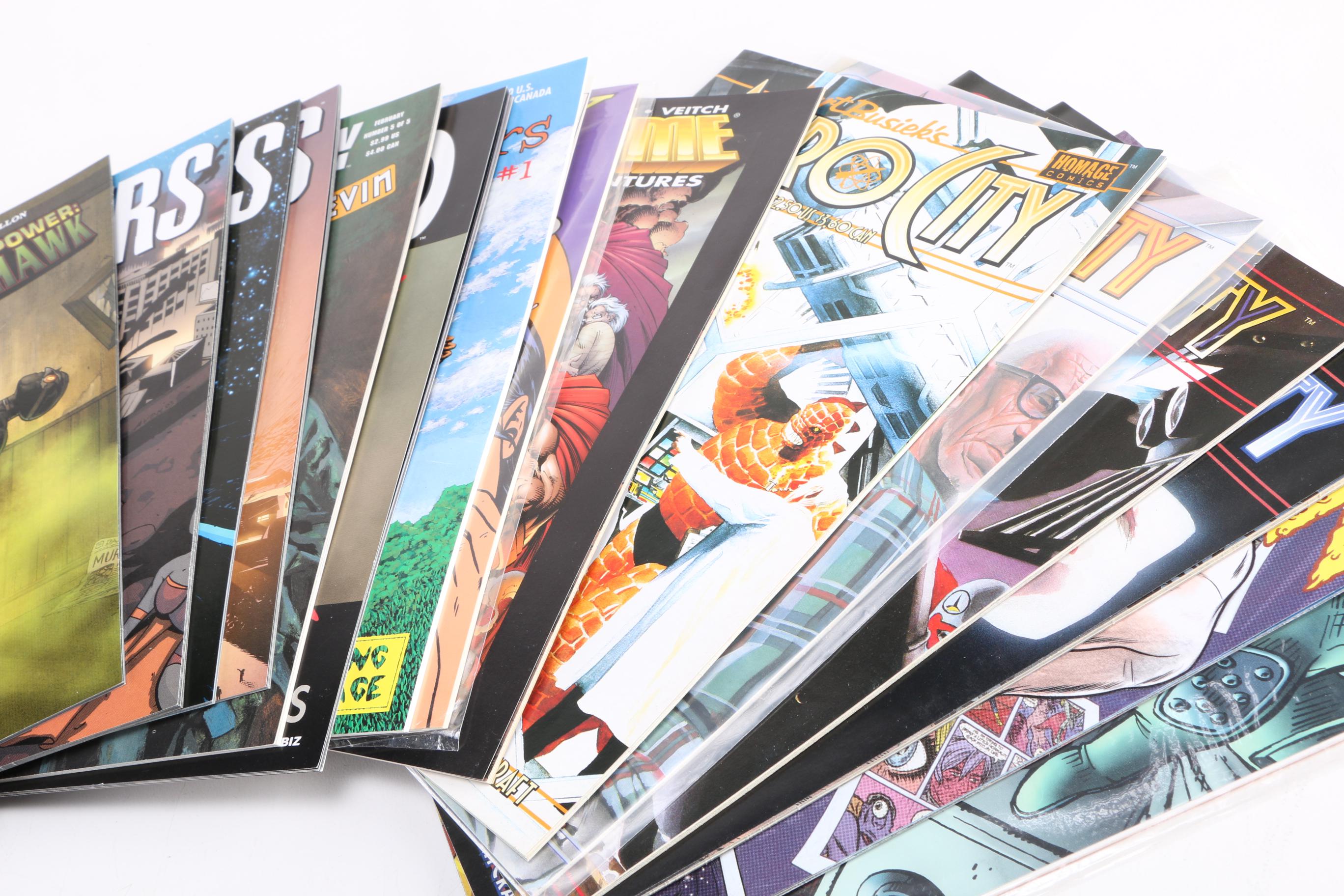 Assortment of Modern Graphic Novels