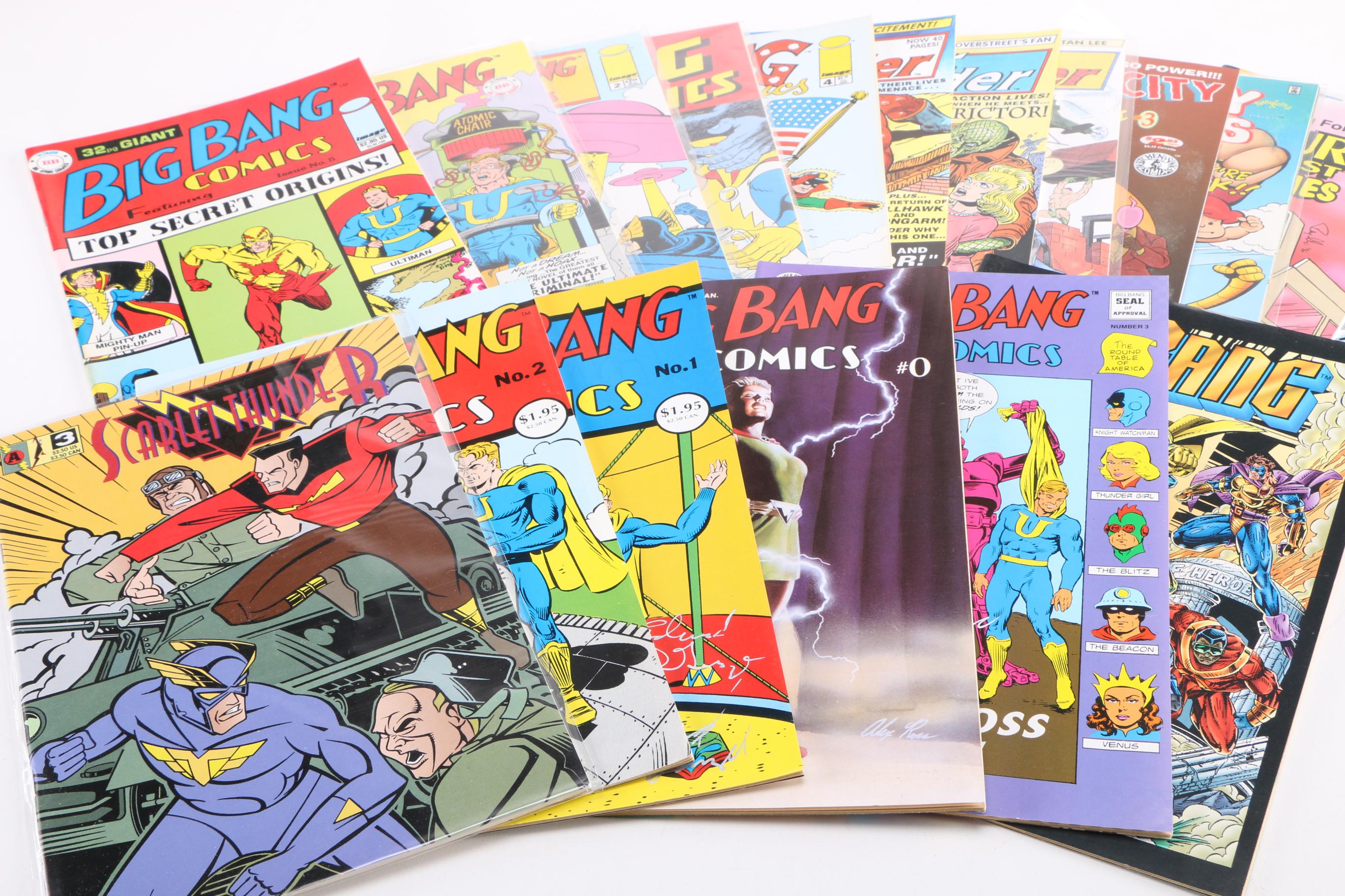 Modern Lot of "The Big Bang Theory" and Other Comics