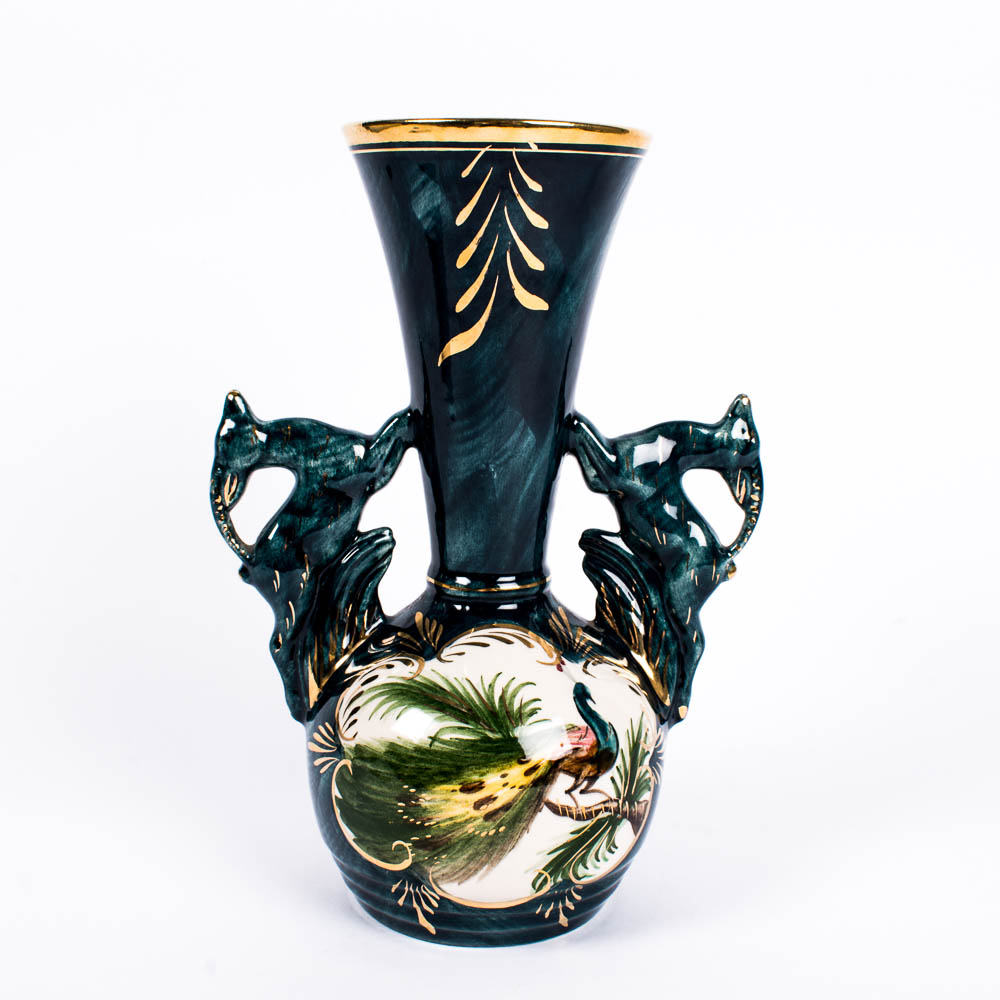 Vintage H. Bequet Quaregnon Vase