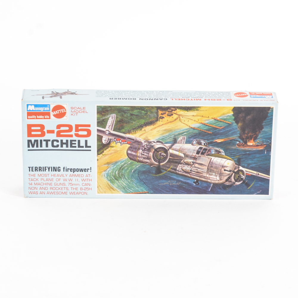 Five Vintage Model Aircraft Kits