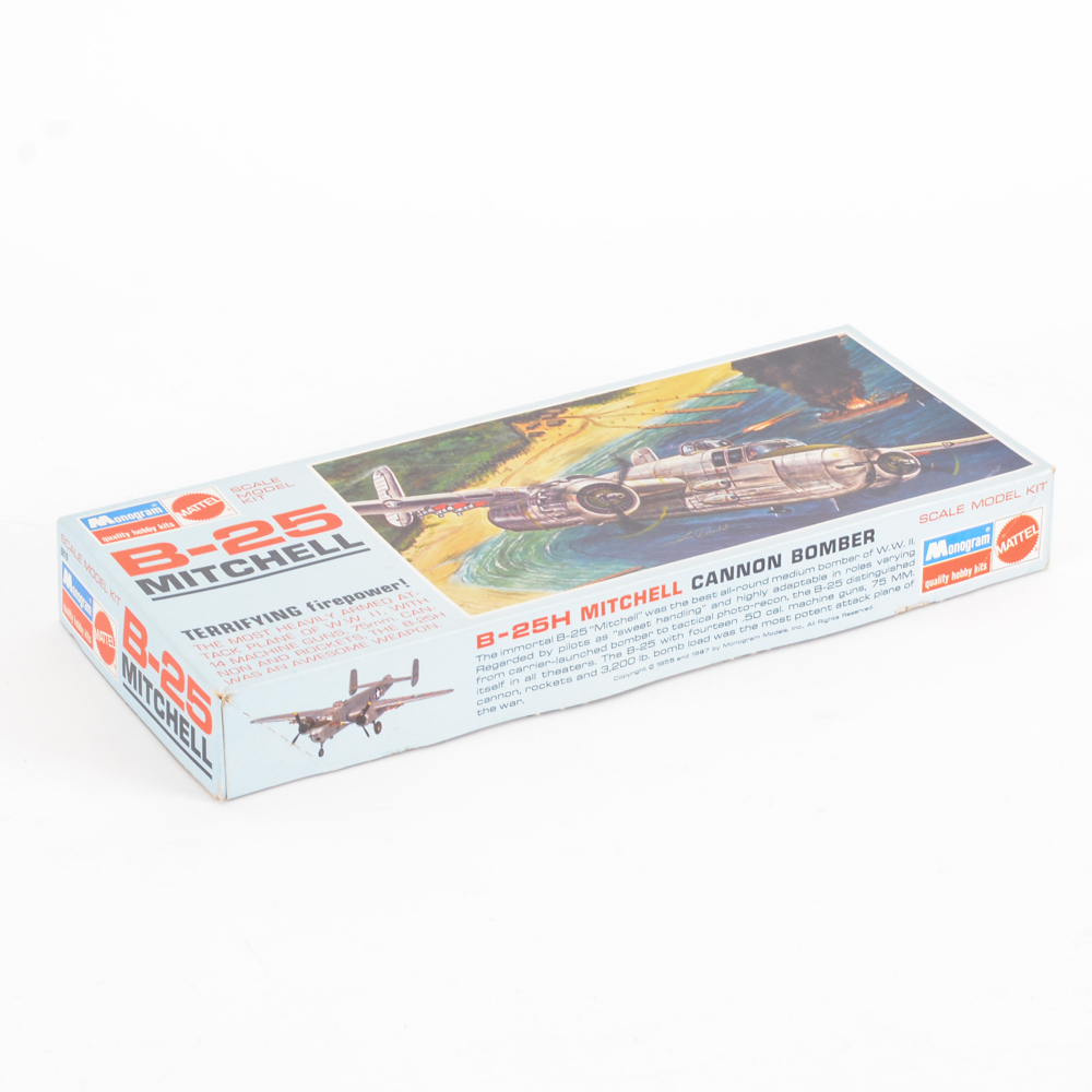 Five Vintage Model Aircraft Kits