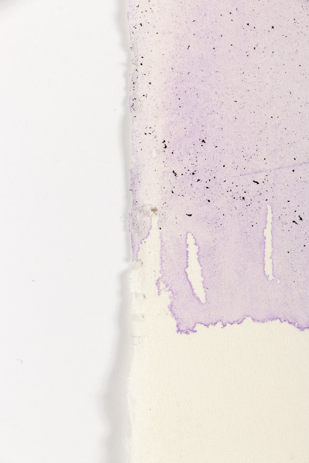 Ricardo Morin Watercolor and Wax Pencil on Paper "Triangulation 10"