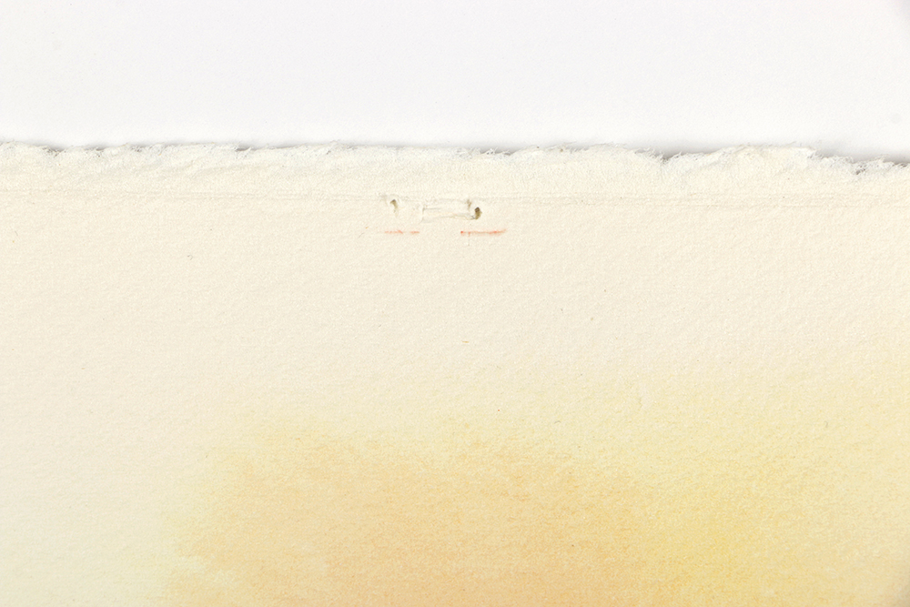 Ricardo Morin Watercolor and Ink Painting on Paper from "Vortex Series"