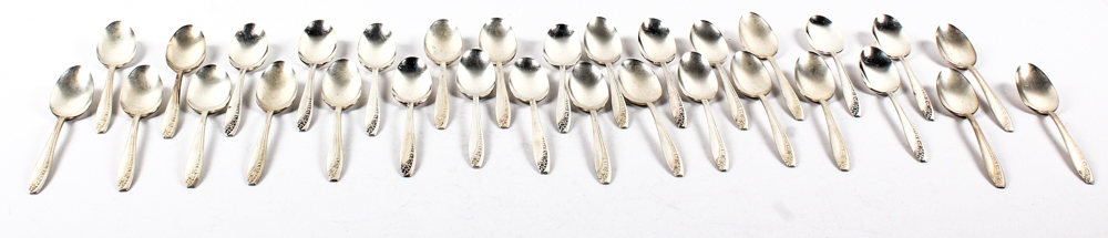 William Rogers "Starlight" Pattern Silver Plate Flatware