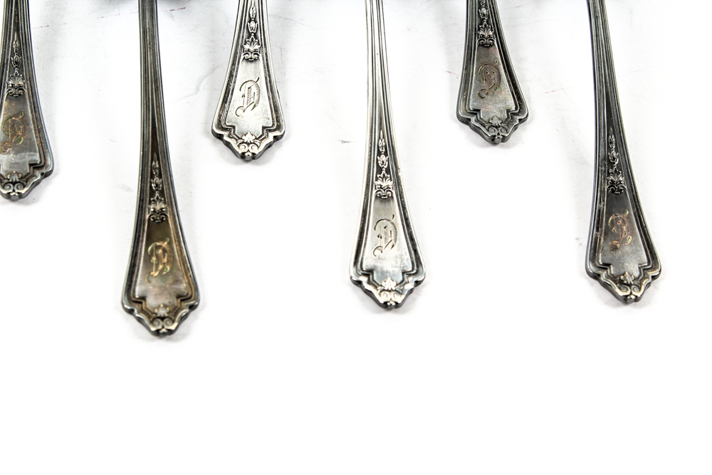 Gorham "Shelburne" Pattern Silver Plate Flatware