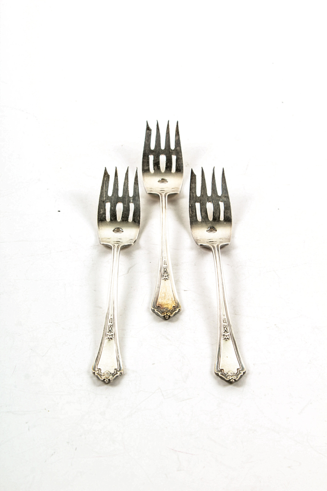 Gorham "Shelburne" Pattern Silver Plate Flatware
