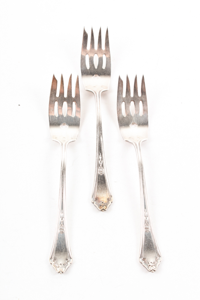 Gorham "Shelburne" Pattern Silver Plate Flatware