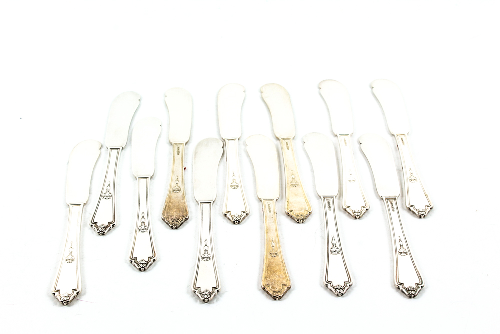 Gorham "Shelburne" Pattern Silver Plate Flatware